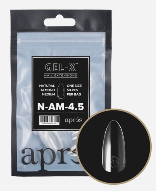 apres Gel-X® Natural Almond Medium Refill Bag