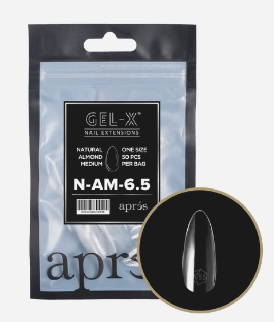 apres Gel-X® Natural Almond Medium Refill Bag
