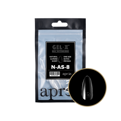 apres Gel-X® Natural Almond Short Refill Bag
