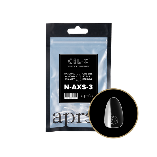apres Gel-X® Natural Almond Extra Short Refill Bag