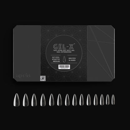Apres Gel-X® Natural Stiletto Box of Tips - Pro (600pcs)*