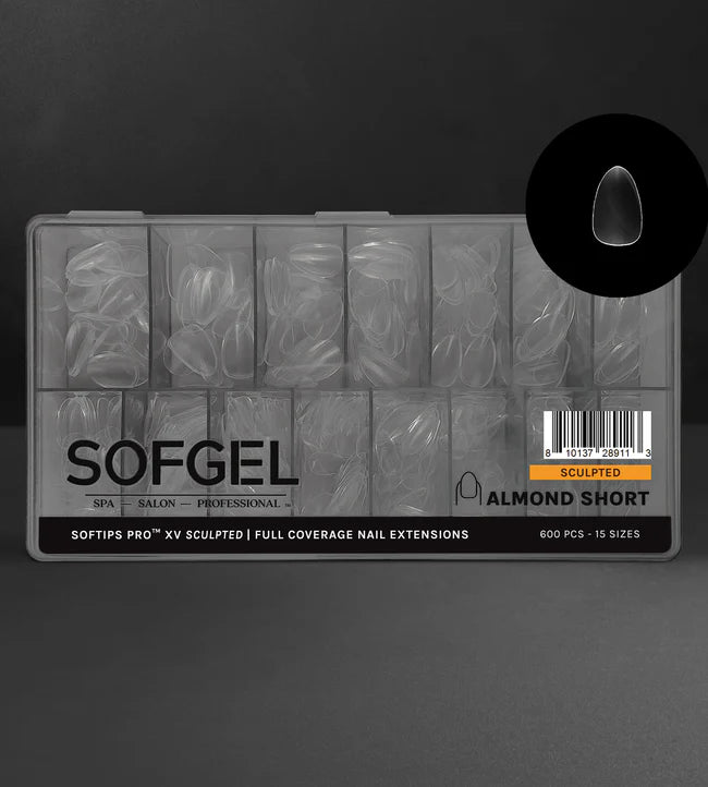 SOFGEL SOFTIPS PRO™ XV SCULPTED- ALMOND