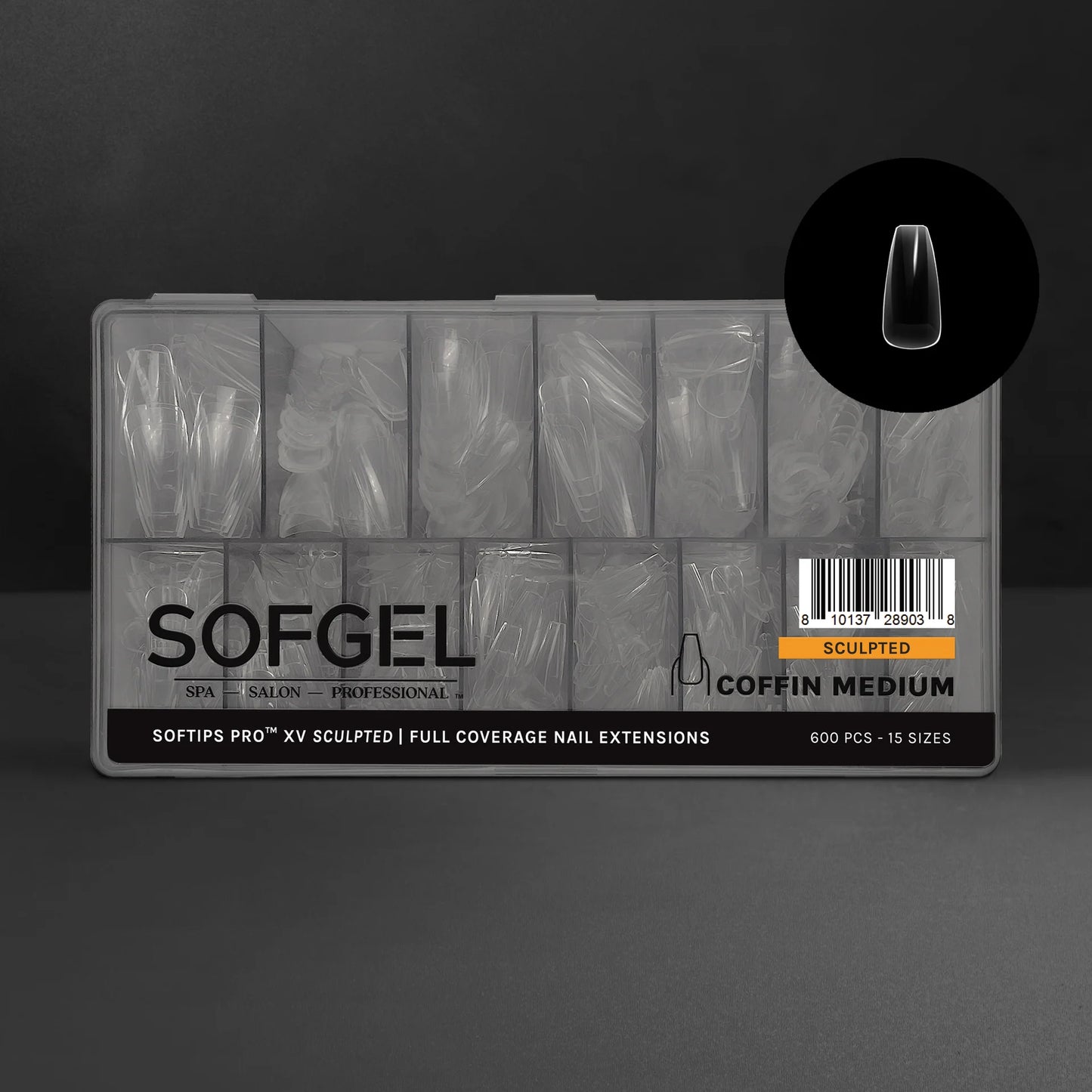 SOFGEL SOFTIPS PRO™ XV SCULPTED- COFFIN