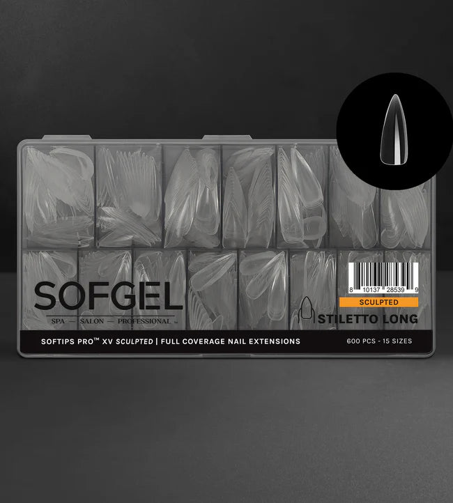 SOFGEL SOFTIPS PRO™ XV SCULPTED- STILETTO