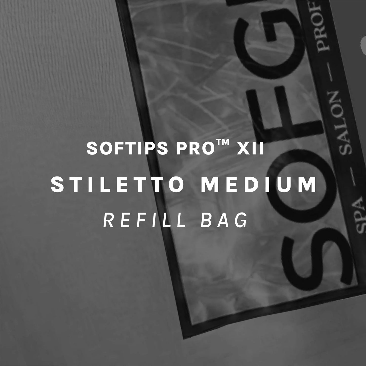 SOFTIPS PRO™ XII - Standard Stiletto Medium Refill Bags