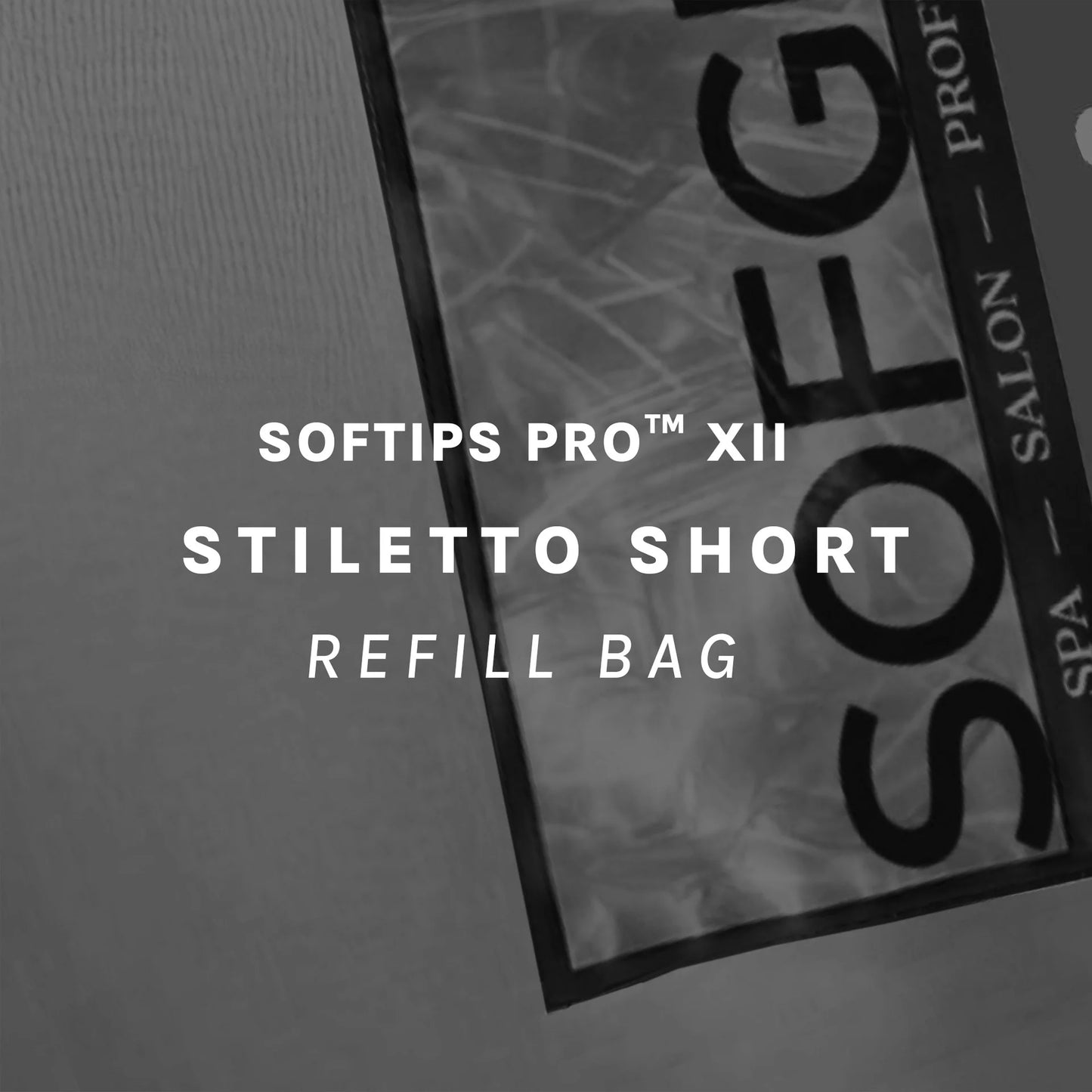 SOFTIPS PRO™ XII - Standard Stiletto Short Refill Bags