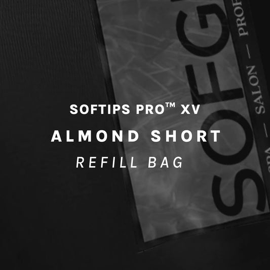 SOFTIPS PRO™ XV - Standard Almond Short Refill Bags