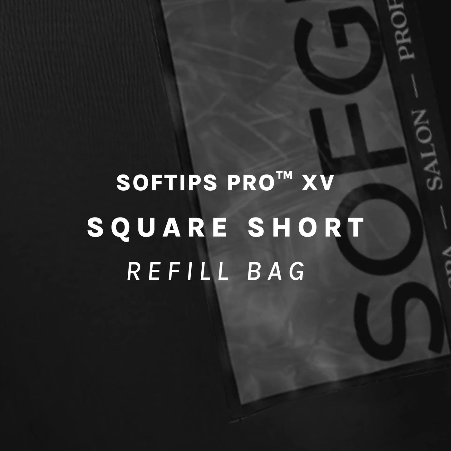 SOFTIPS PRO™ XV - Standard Square Short Refill - 50pcs