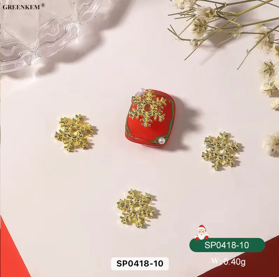 Christmas Nail Charms 2pc In a Pack