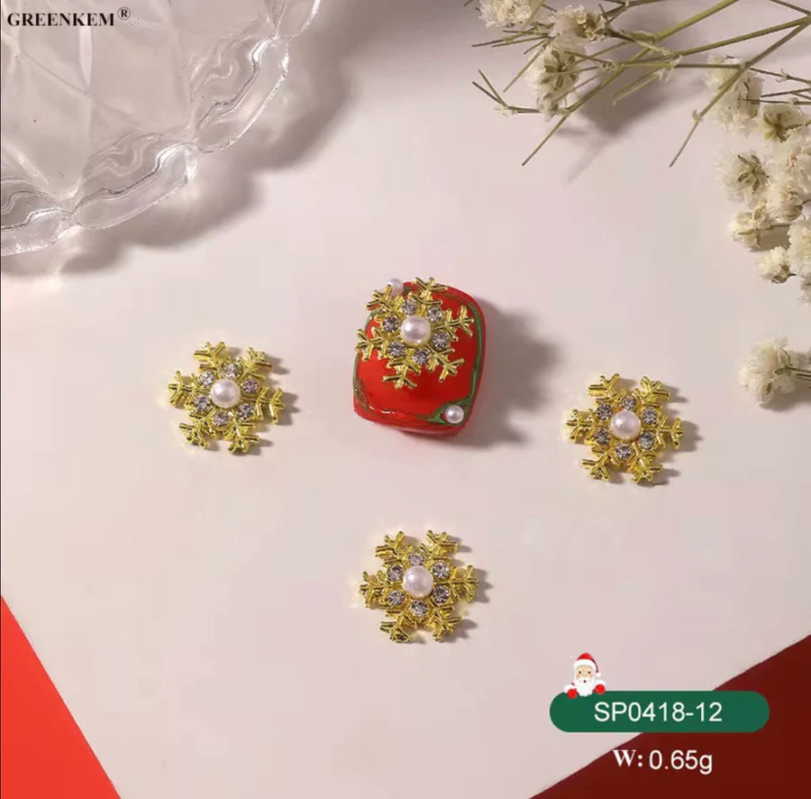 Christmas Nail Charms 2pc In a Pack