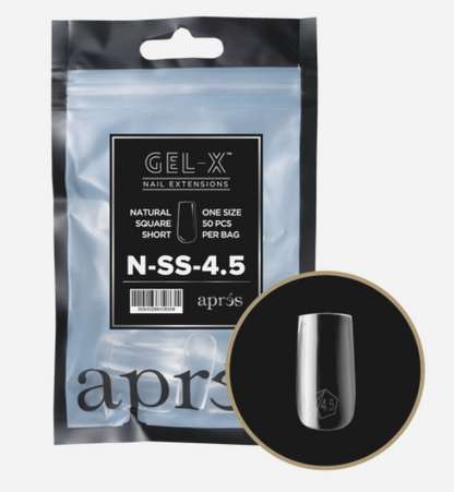 apres Gel-X® Natural Square Short Refill Bag