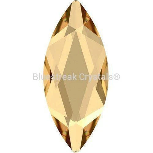 Bluestreak Crystals Serinity Non Hotfix Flat Back Crystals Marquise (2201) Crystal Golden Shadow