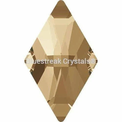 Bluestreak Serinity Flat Back Crystals Non Hotfix Rhombus (2709) Crystal Golden Shadow