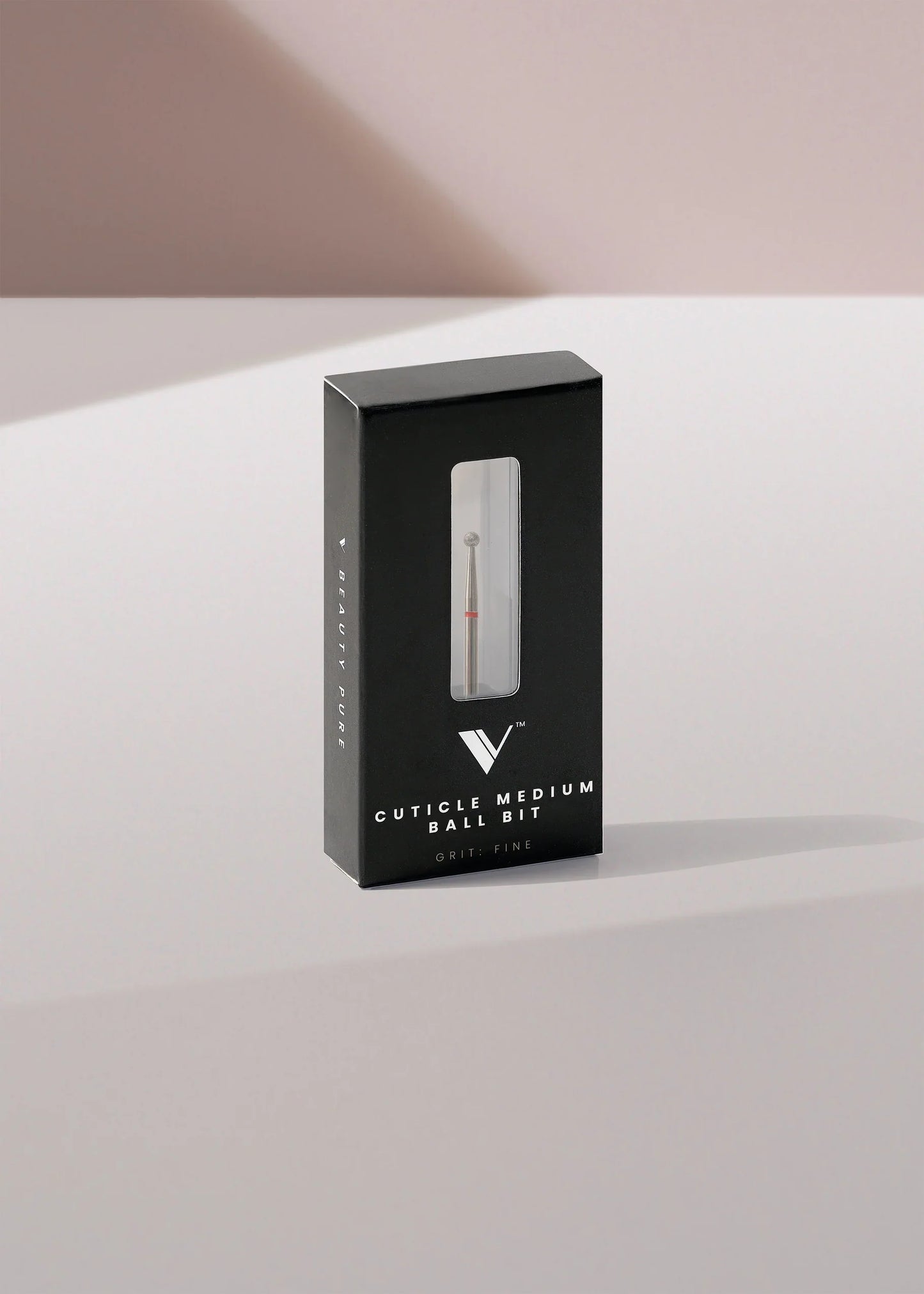 V BEAUTY PURE E-FILE BIT - CUTICLE MEDIUM BALL BIT