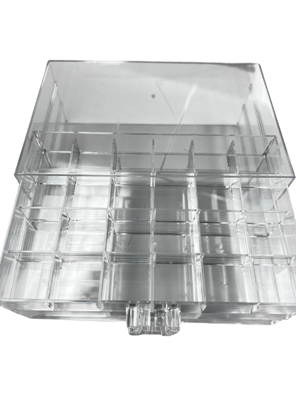 Clear 3-Drawer Organizer