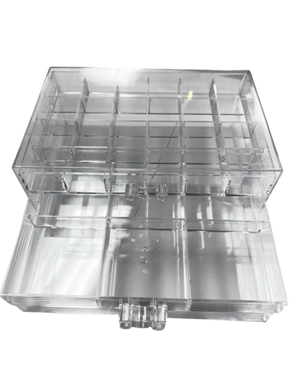 Clear 3-Drawer Organizer
