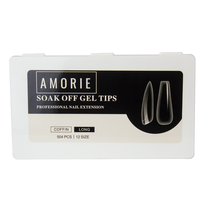 Amorie "Coffin" Gel Tips