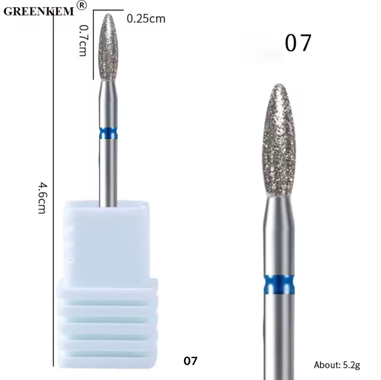 Take Over Stainless Steel Carbide Cuticle Drill Bit