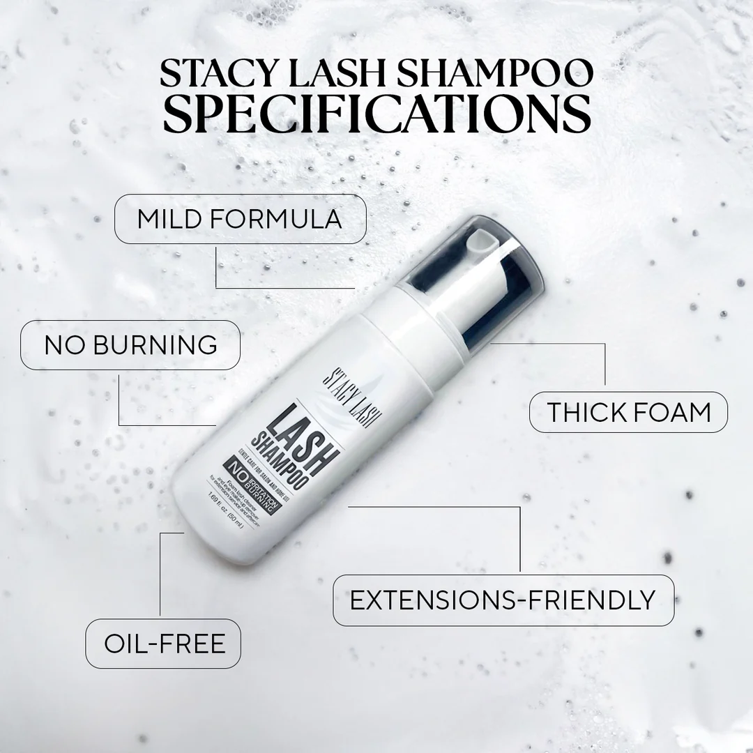 Stacy Lash Shampoo - Foam Cleanser - 50ml