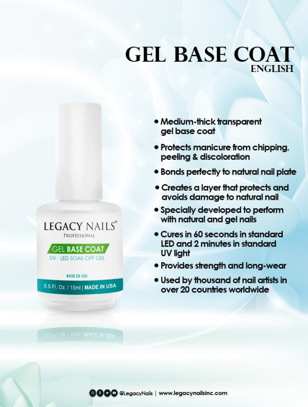 Legacy Nails Gel Base Coat