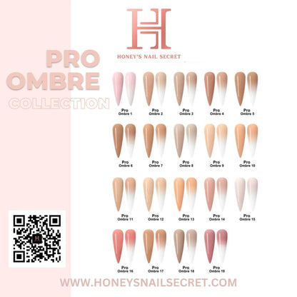 HONEY'S NAIL SECRET PRO OMBRE ACRYLIC COLLECTION