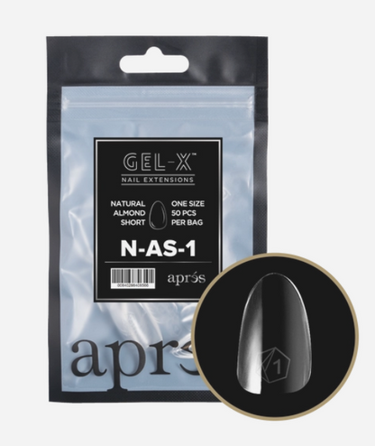 apres Gel-X® Natural Almond Short Refill Bag