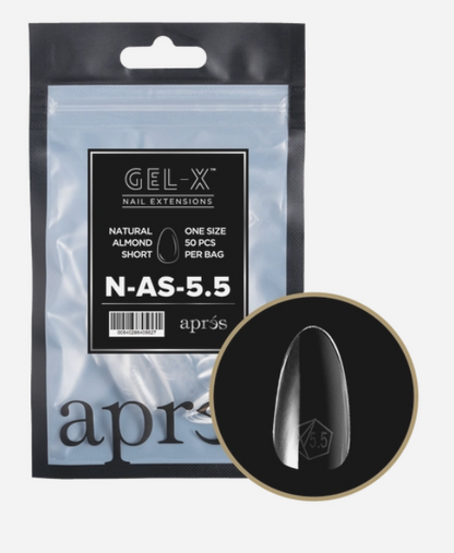 apres Gel-X® Natural Almond Short Refill Bag