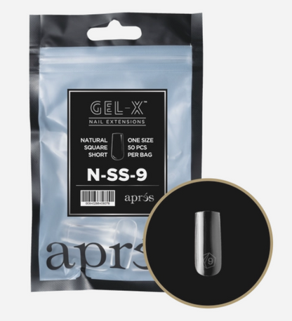 apres Gel-X® Natural Square Short Refill Bag