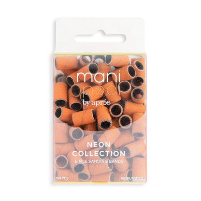 APRES MANIPEDI SANDING BAND NEON