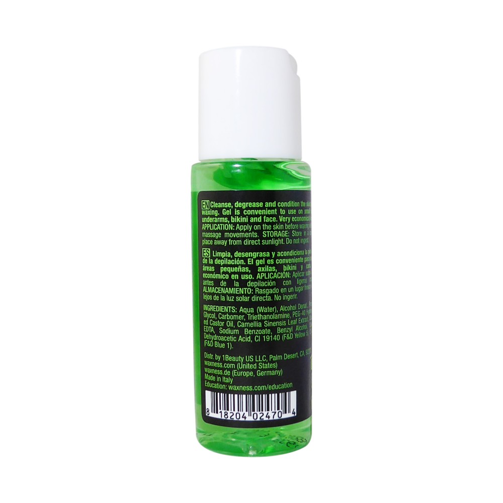WAXNESS Pre Waxing Gel with Green Tea and Camphor