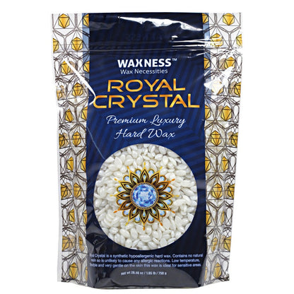 WAXNESS Royal Crystal Premium Luxury Hard Wax 1.65 Lb