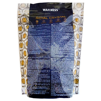 WAXNESS Royal Crystal Premium Luxury Hard Wax 1.65 Lb