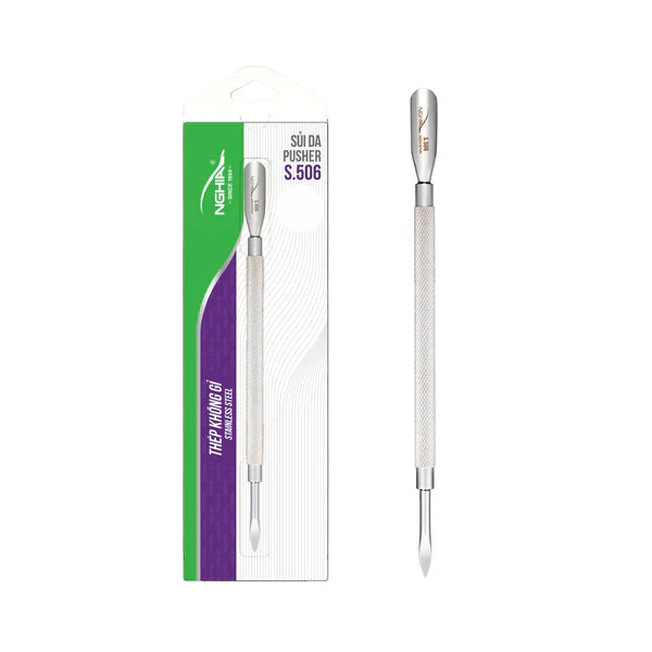 NGHIA Cuticle Pusher - S-506 (Stainless Steel)