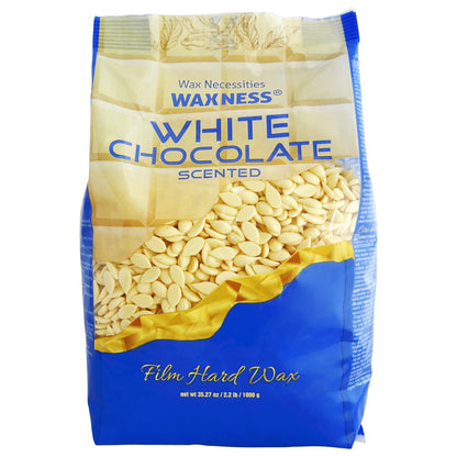 WAXNESS White Chocolate Film Hard Wax Beads 2.2 LB